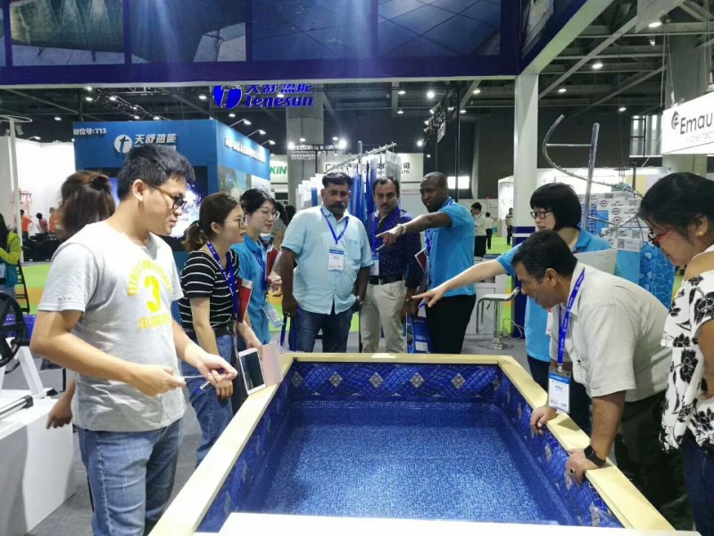 名企聚首廣州，2018亞洲泳池SPA博覽會昨日開幕